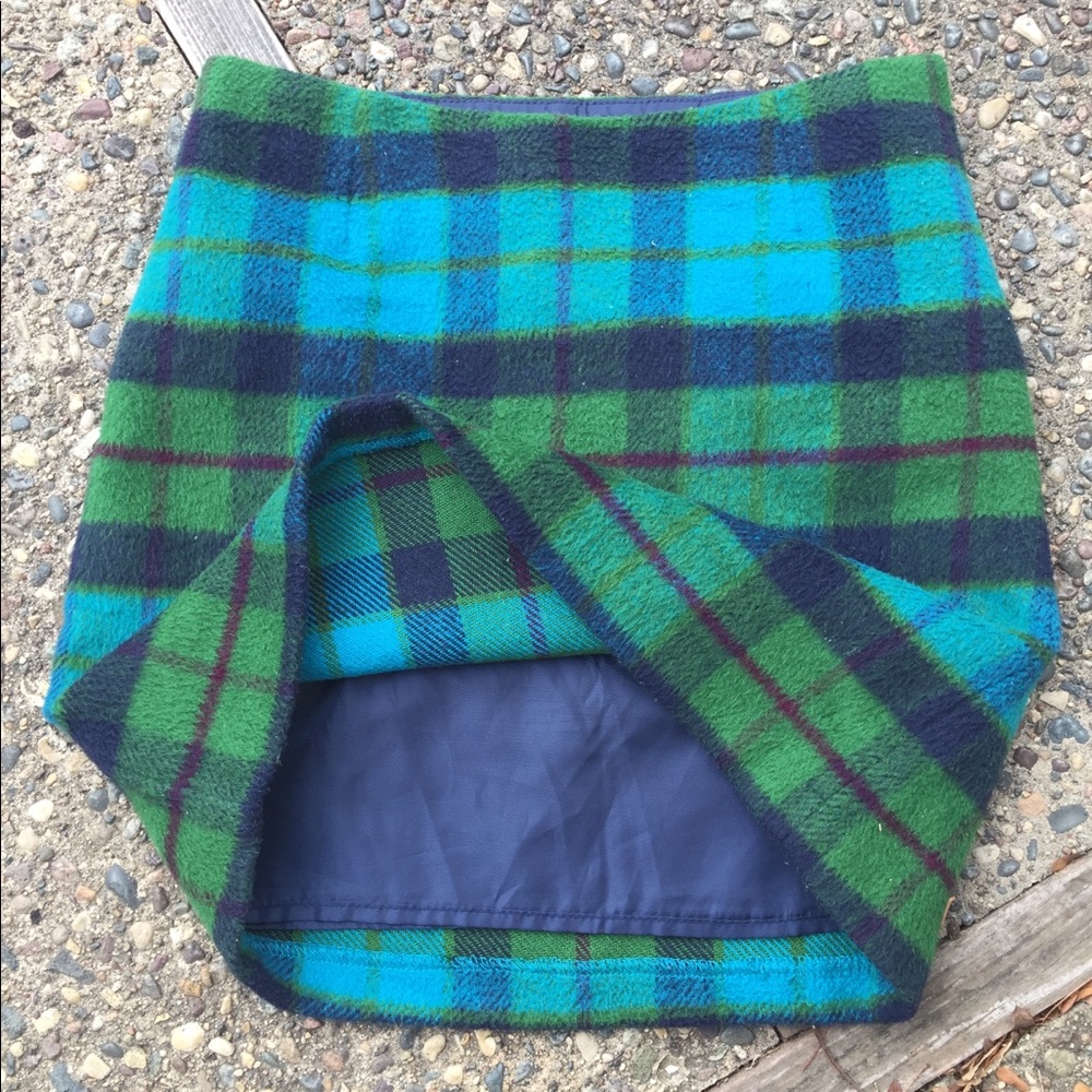 L. L. Bean wool skirt